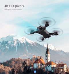 High Quality Foldable Drone Dual 4k & 1080p Hd Camera Quad Copter