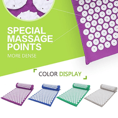 Acupressure Massage Back Body Pain Spike Yoga Mat