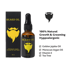 Organic Man Beard Oil Leave In Conditioner Growth Care