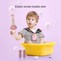 Elastic Electric Smoke Bubble Blower Children Toys - Awakening Aesthetics