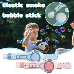 Elastic Electric Smoke Bubble Blower Children Toys - Awakening Aesthetics