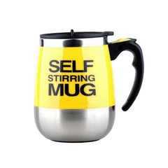 Electric Hot Automatic Self Stirring Coffee Milk Smart Stainless Steel Mug - Awakening Aesthetics