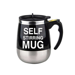 Electric Hot Automatic Self Stirring Coffee Milk Smart Stainless Steel Mug - Awakening Aesthetics