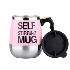 Electric Hot Automatic Self Stirring Coffee Milk Smart Stainless Steel Mug - Awakening Aesthetics