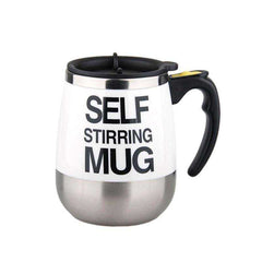 Electric Hot Automatic Self Stirring Coffee Milk Smart Stainless Steel Mug - Awakening Aesthetics