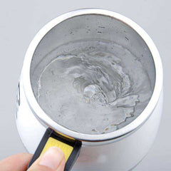 Electric Hot Automatic Self Stirring Coffee Milk Smart Stainless Steel Mug - Awakening Aesthetics