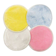Washable Makeup Cotton Pads Bamboo Fiber Facial Skin Cleanser