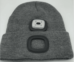 Unisex LED Lighted Knitted Beanie Cap Warm Winter