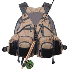 Fly Fishing Vest Pack for Trout Fishing Gear and Equipment Multi-function Backpack - Awakening Aesthetics
