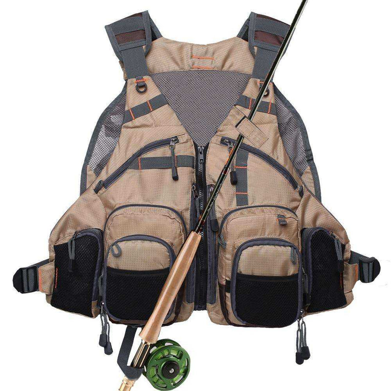 Fly Fishing Vest Pack for Trout Fishing Gear and Equipment Multi-function Backpack - Awakening Aesthetics