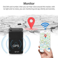 GF07 Mini GPS Tracker Car 2G GSM GPS Locator SOS Voice Monitor - Awakening Aesthetics