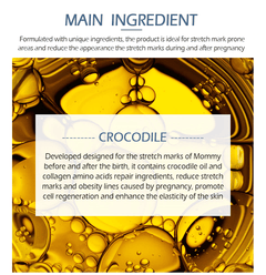 Crocodile Stretch Marks Remover Body Repair Cream