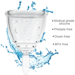 New Women Soft Medical Silicone Menstrual Cup