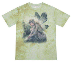 Tie-Dye Hip-hop Loose Short Sleeve Printed Female T-Shirt
