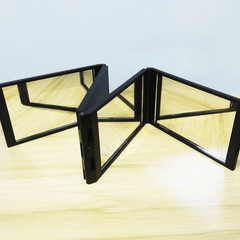 Mini Foldable Hair Colouring Makeup Mirror