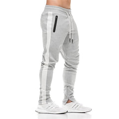 Mens Jogger sportswear Pants Casual Elastic cotton Mens Fitness Workout Pants skinny Sweatpants Trousers Jogger Pants - AWAKENING AESTHETICS