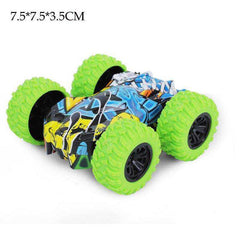 Mini Inertial Off-Road Plastic Friction Stunt Pullback Children Toy Car for boys - Awakening Aesthetics
