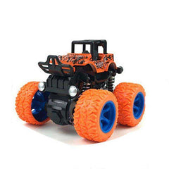 Mini Inertial Off-Road Plastic Friction Stunt Pullback Children Toy Car for boys - Awakening Aesthetics