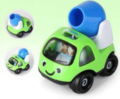 Mini Inertial Off-Road Plastic Friction Stunt Pullback Children Toy Car for boys - Awakening Aesthetics
