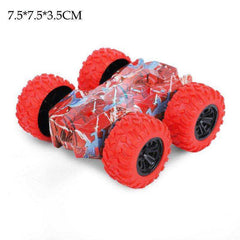 Mini Inertial Off-Road Plastic Friction Stunt Pullback Children Toy Car for boys - Awakening Aesthetics