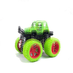 Mini Inertial Off-Road Plastic Friction Stunt Pullback Children Toy Car for boys - Awakening Aesthetics