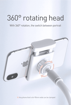 Rotating Flexible Long Arm Lazy Mobile Phone Holder