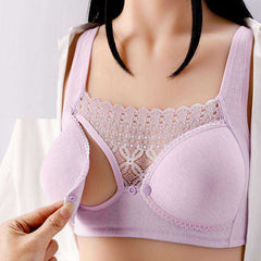 New Cotton Sleep maternity Breastfeeding Bra - Awakening Aesthetics