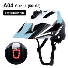 New LED Light Rechargeable Cycling Bike Helmet - Awakening Aesthetics