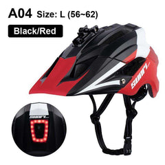 New LED Light Rechargeable Cycling Bike Helmet - Awakening Aesthetics