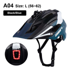 New LED Light Rechargeable Cycling Bike Helmet - Awakening Aesthetics