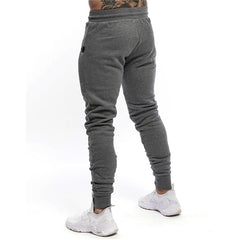 New Mens Jogger Zip pocket Sweatpants Man Gyms Workout Fitness Cotton Trousers Male Casual Fashion Skinny Track Pants Winter - Awakening Aesthetics