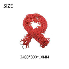Nylon Hammock Yard Outdoor Travel Hanging Mesh Net Sleeping Bed - Awakening Aesthetics