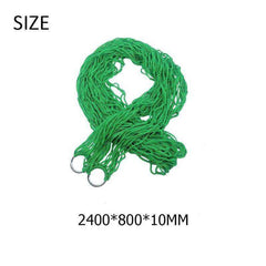 Nylon Hammock Yard Outdoor Travel Hanging Mesh Net Sleeping Bed - Awakening Aesthetics