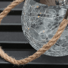New LED Solar Light Crystal Ball