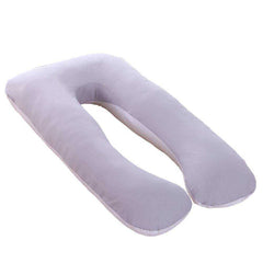 U Shape Pure Cotton Pregnant Full Body Support Pillow