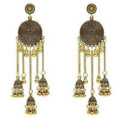 Egypt Vintage Silver Alloy Earrings for Women