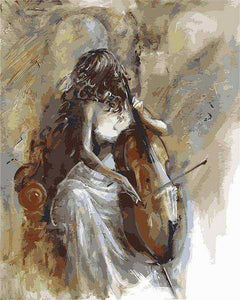 Ballet Dancer Hand Painted Oil Painting Canvas
