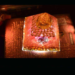 Love Energy Awakening Orgonite Crystal Pyramid