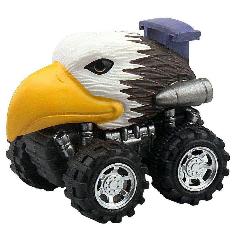 Pull Back Triceratops Petrosauria Animal Dinosaur Model Children Gift Mini Toy Car - AWAKENING AESTHETICS