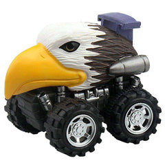 Pull Back Triceratops Petrosauria Animal Dinosaur Model Children Gift Mini Toy Car - AWAKENING AESTHETICS