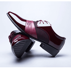 Luxury Men's Formal Dress Leather Flat Shoes