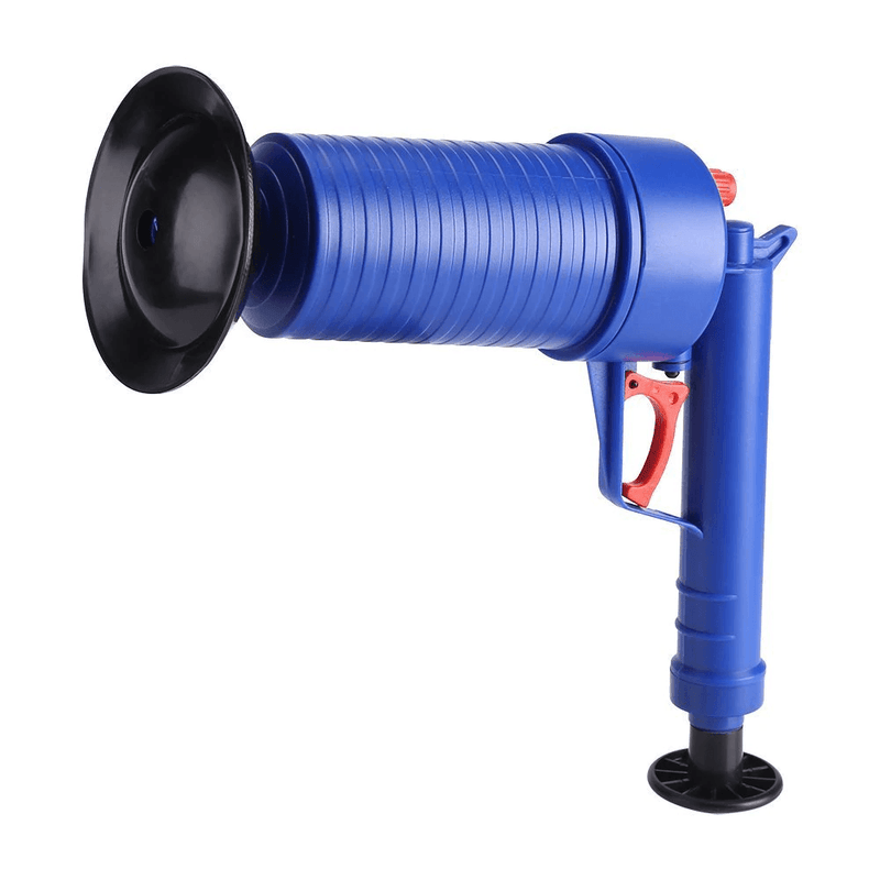 Air Power Drain Blaster Manual Sink Plunger Opener Cleaner Pump For Bath Toilets