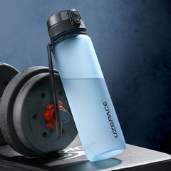 Quality Sports Gym Water Bottle Bpa Free - Awakening Aesthetics