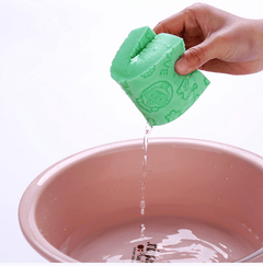 Bath Sponge Lace Printed Baby Scrub Shower