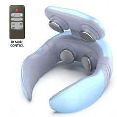 Smart 4D Magnetic Pulse Heated Electric Shoulder Neck Massager