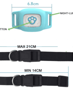 Smart GPS Tracker Cat Dog Pet Collar - Awakening Aesthetics