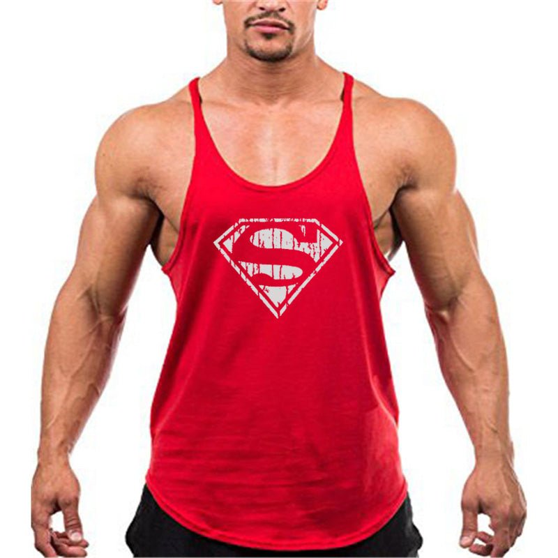 Superman Aesthetic Gym Tank Tops - Awakening Aesthetics