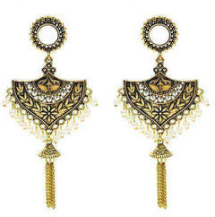 Egypt Vintage Silver Alloy Earrings for Women