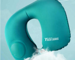 U-type Compression Inflatable Neck &Nap Pillow - Awakening Aesthetics