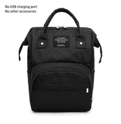 USB Design Waterproof Large Capacity Mummy Diaper Baby Care Pregnant Backpack - Awakening Aesthetics